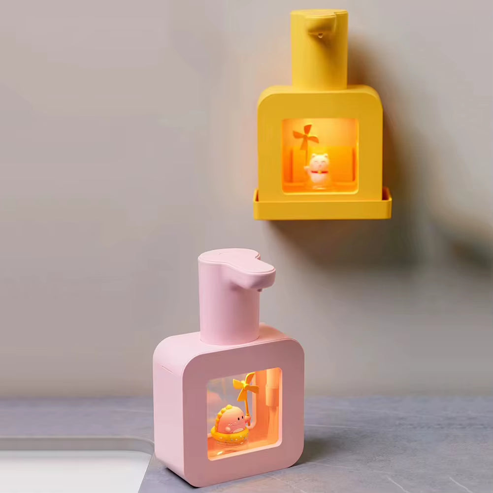 400Ml Liquid Soap Dispensers USB Charging Liquid Foam Dispensers Wall Mounted Touchless Sensor for Hotel Wash Basin