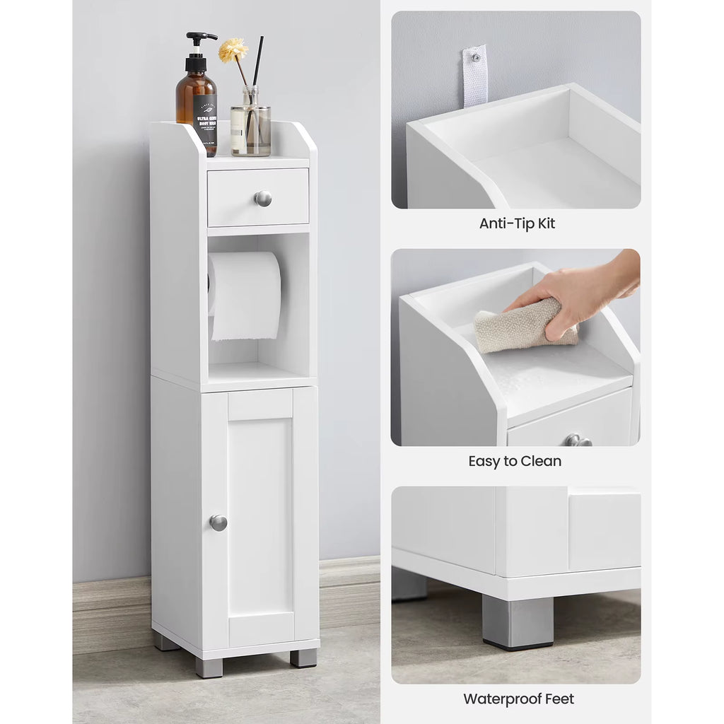 Small Bathroom Storage Cabinet Toilet Paper Holder with Storage Toilet Paper Storage Cabinet Bathroom Organizer