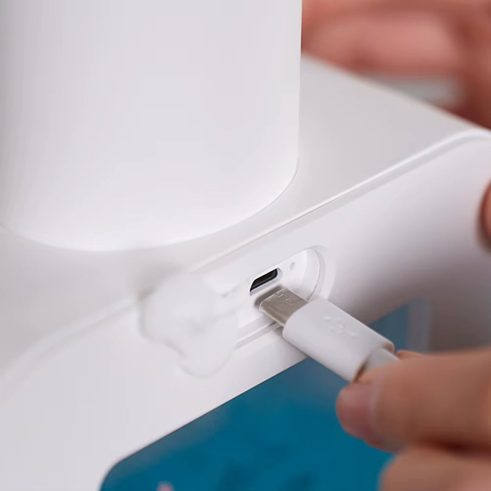 400Ml Liquid Soap Dispensers USB Charging Liquid Foam Dispensers Wall Mounted Touchless Sensor for Hotel Wash Basin