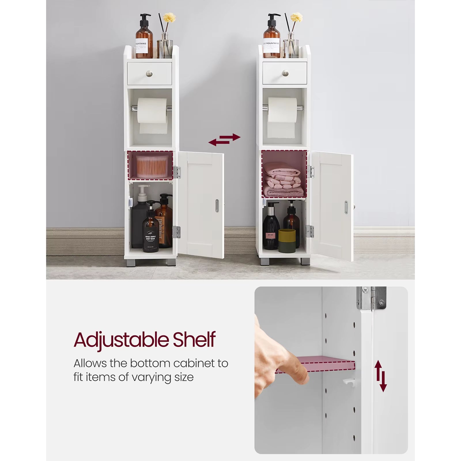 Small Bathroom Storage Cabinet Toilet Paper Holder with Storage Toilet Paper Storage Cabinet Bathroom Organizer